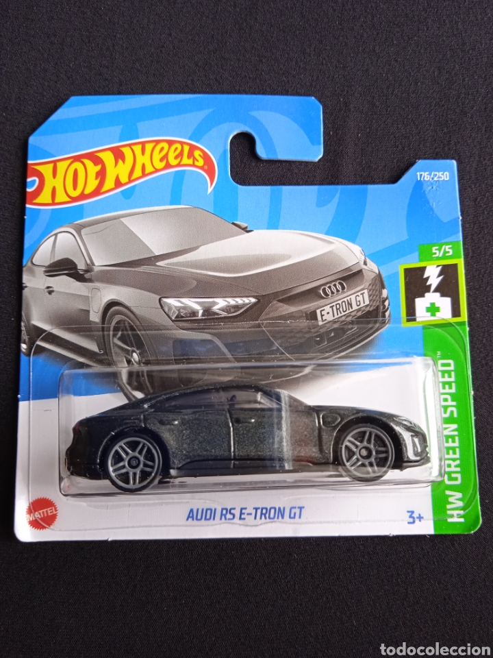 Auto in scala Hot Wheels: HOT WHEELS 2022 AUDI RS E-TRON GRIS. HOTWHEELS 1/64. HW GREEN SPEED 2022.