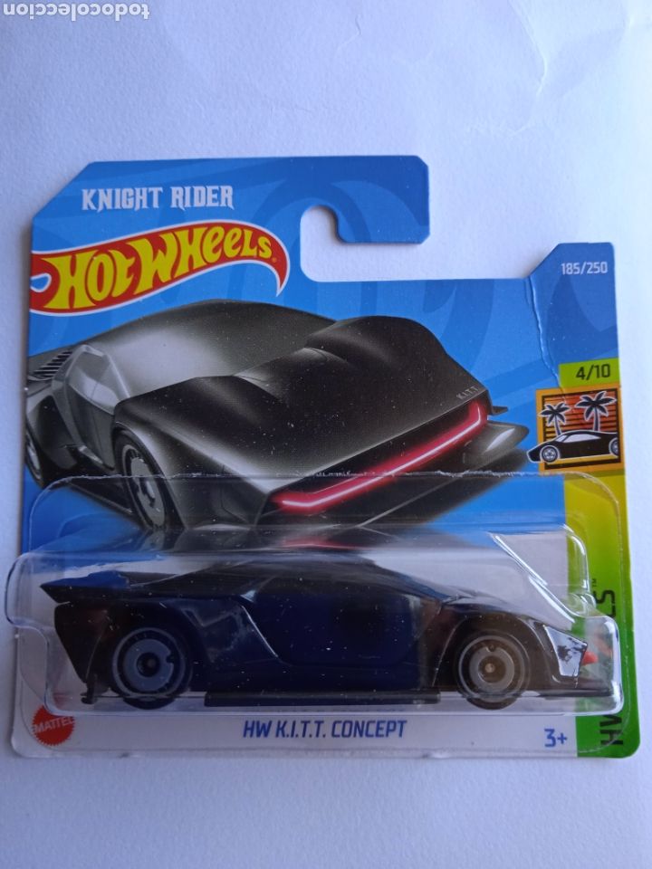Carros em escala Hot Wheels: HOT WHEELS 2022 HW K.I.T.T. CONCEPT KITT. HOTWHEELS 1/64. HW EXOTICS 2022.