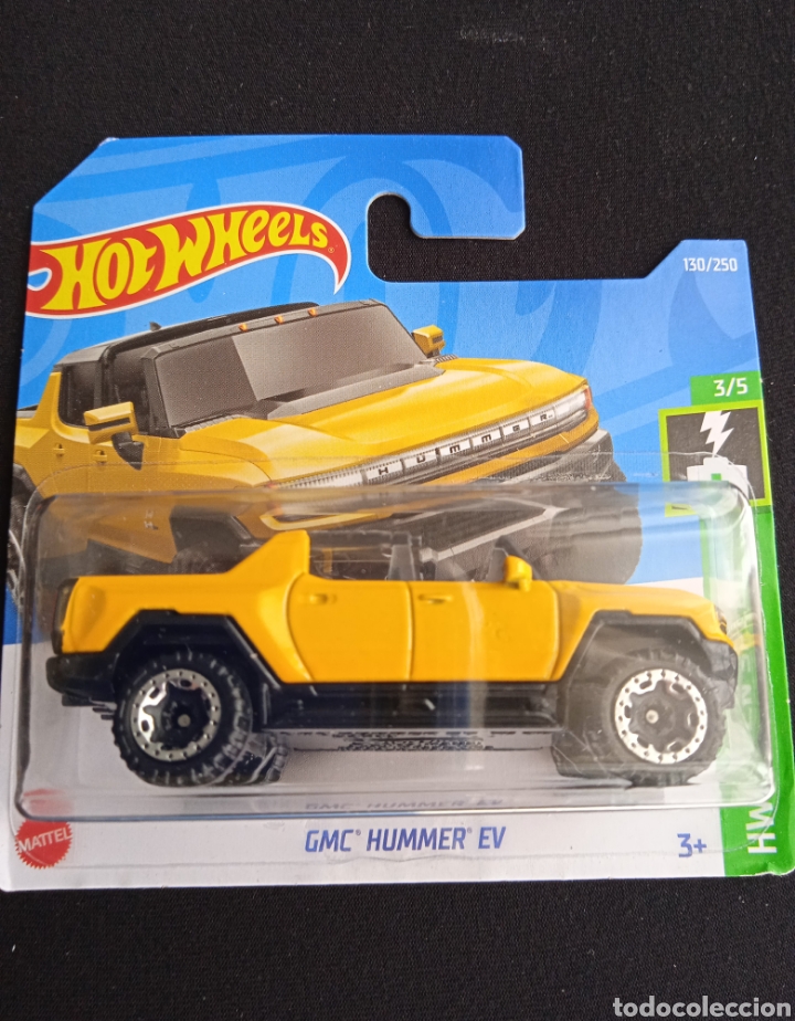 Auto in scala Hot Wheels: HOT WHEELS 2022 GMC HUNMER EV AMARILLO