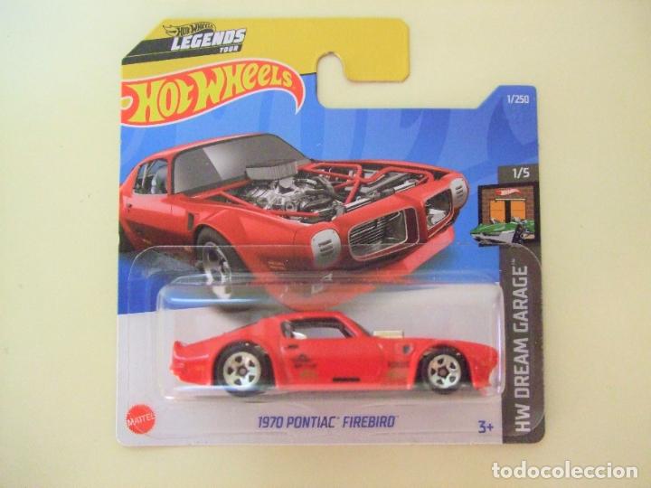 Auto in scala Hot Wheels: 1970 PONTIAC FIREBIRD - HOT WHEELS MATTEL LEGENDS TOUR HW DREAM GARAGE 1/5 2022 ESCALA 1:64 CAR 70