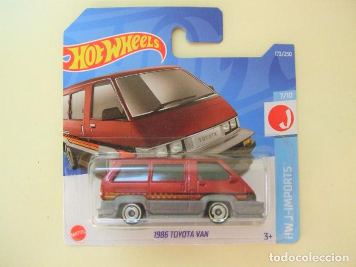 Auto in scala Hot Wheels: 1986 TOYOTA VAN - HOT WHEELS MATTEL HW J-IMPORTS 7/10 2022 ESCALA 1:64 - FURGONETA FURGON JAPAN 86