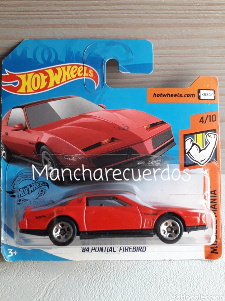 Auto in scala Hot Wheels: HOT WHEELS`84 PONTIAC FIREBERD ROJO COLECCION HW MUSCLE MANIA 2020 4/10 MINIATURA 1/64 MATTEL