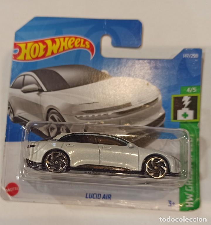 Model cars Hot Wheels: HOT WHEELS LUCID AIR. HW GREEN SPEED 4/5 (1)