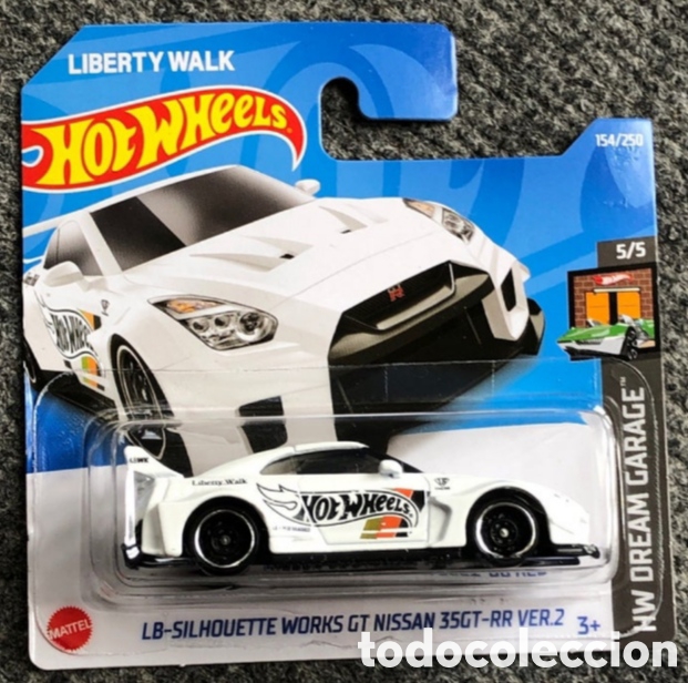Modellautos Hot Wheels: HOT WHEELS 2022 LB-SILHOUETTE WORKS NISSAN 35GT-RR VER.2 BLANCO. 1/64 HW DREAM GARAGE 2022.