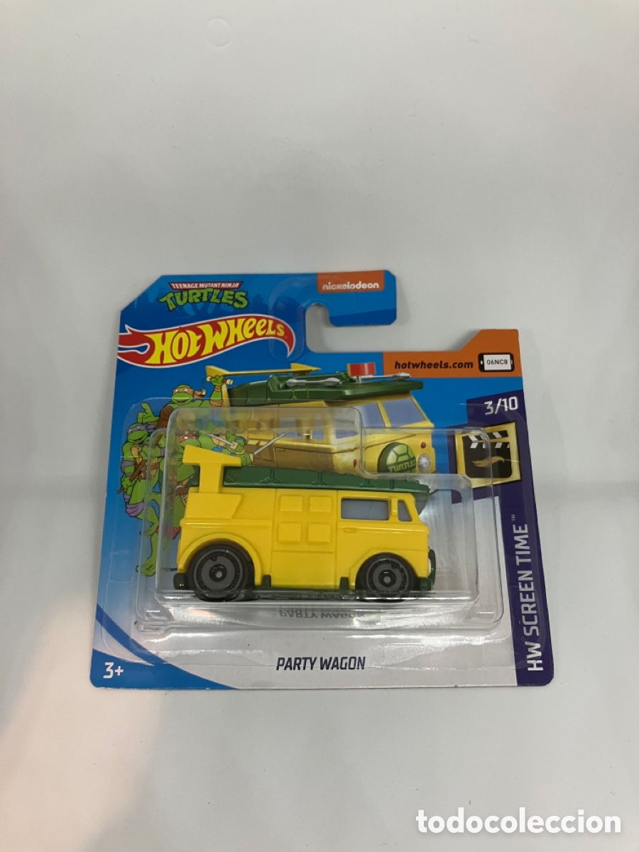 Model cars Hot Wheels: HOT WHEELS PARTY WAGON TORUGAS NINJA (HW SCREEN TIME 2020)
