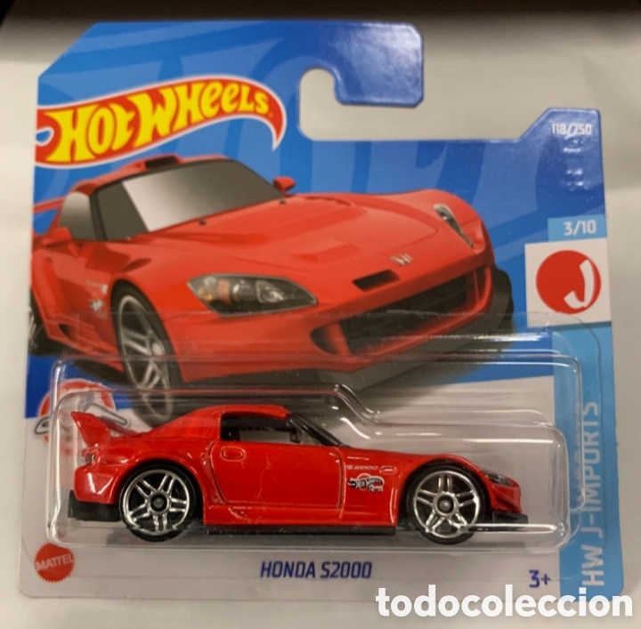 Modellautos Hot Wheels: HOT WHEELS 2022 HONDA S2000 ROJO (2). HOTWHEELS 1/64. HW J-IMPORTS 2022.