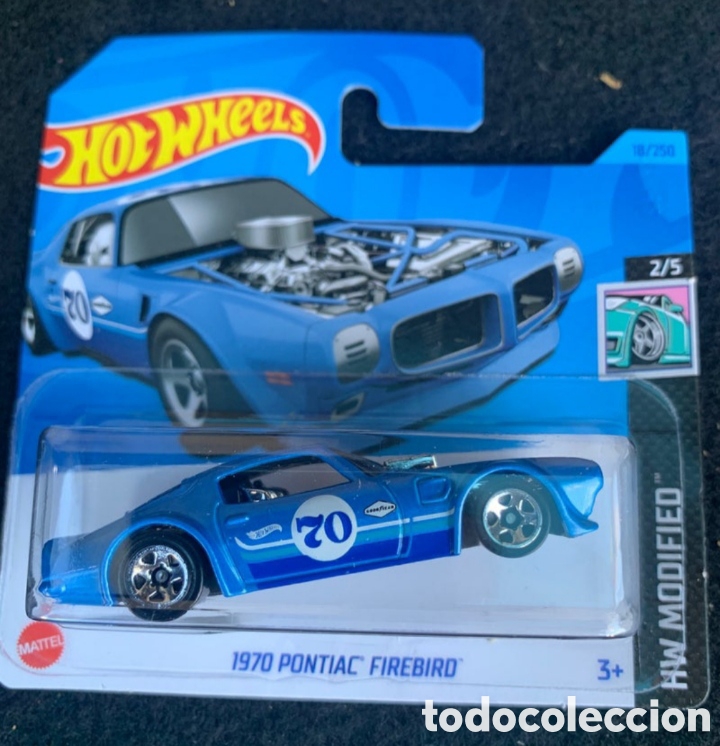 Voitures miniatures Hot Wheels: HOT WHEELS 2022-2023 '70 PONTIAC FIREBIRD AZUL. HOTWHEELS 1/64. HW MODIFIED 2023.