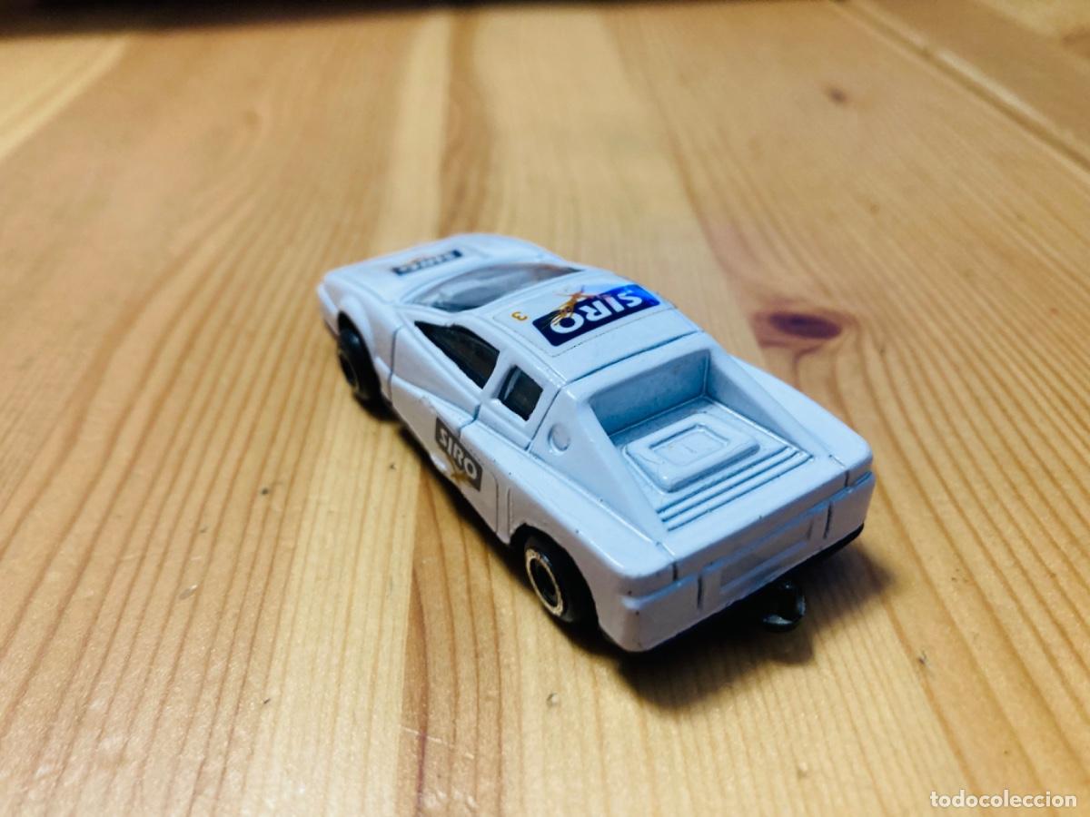 Coches a escala Hot Wheels: Ferrari testarrosa blanco guisma - Foto 3