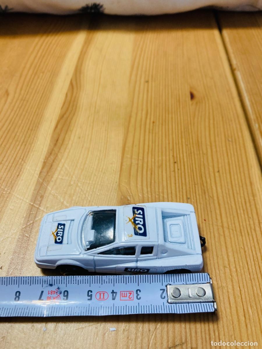 Coches a escala Hot Wheels: Ferrari testarrosa blanco guisma - Foto 6