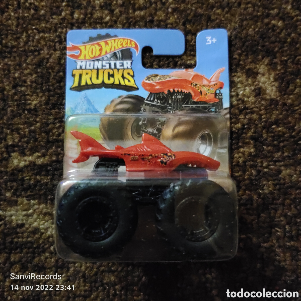 Coches a escala Hot Wheels: HOT WHEELS MONSTER TRUCKS: LAVA SHARK (MATTEL)