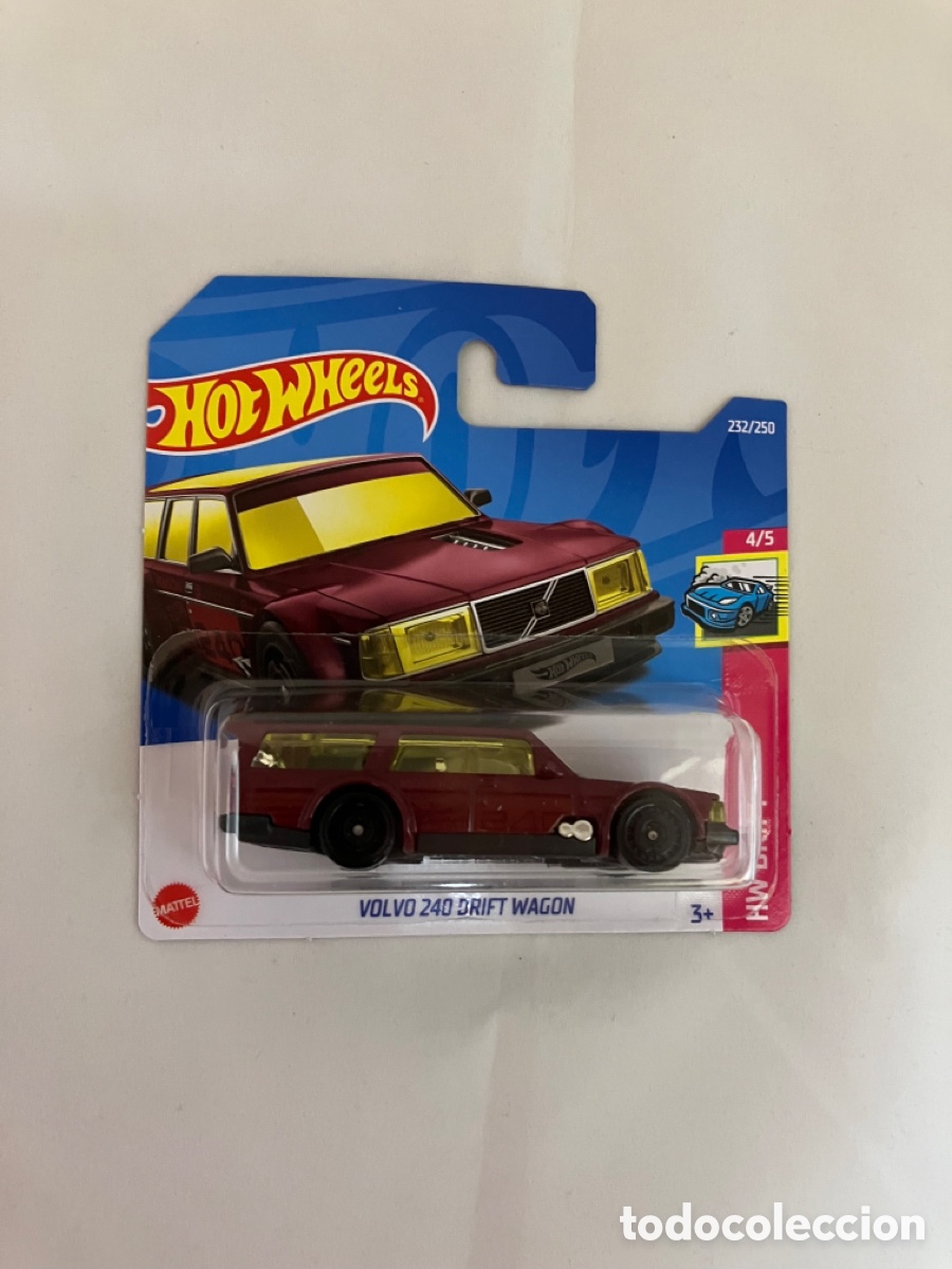 Model cars Hot Wheels: HOT WHEELS VOLVO 240 DRIFT WAGON (2021 HW DRIFT)