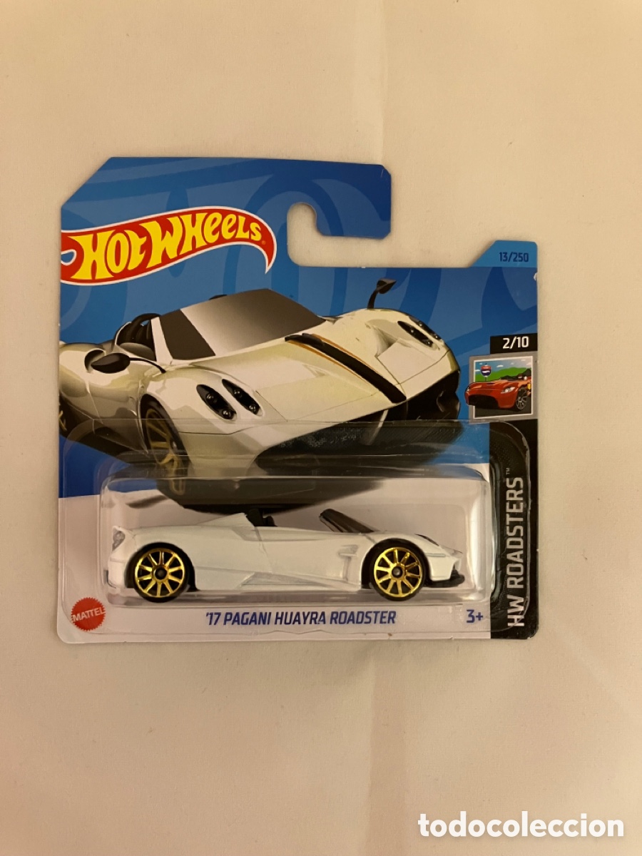 Model cars Hot Wheels: HOT WHEELS 17 PAGANI HUAYRA ROADSTER (2023 HW ROADSTERS)