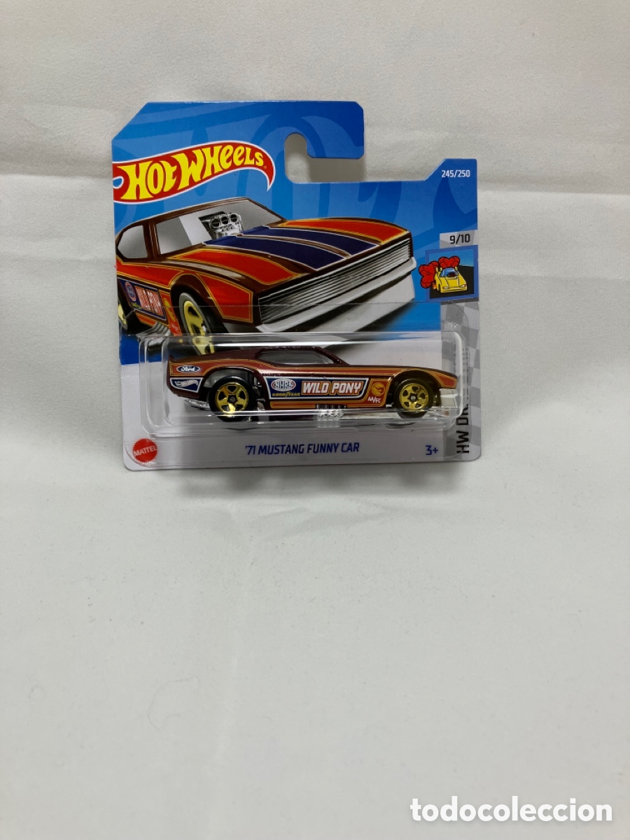 Model cars Hot Wheels: HOT WHEELS 71 MUSTANG FUNNY CAR (HW DRAG STRIP 2022) TREASURE HUNT TH