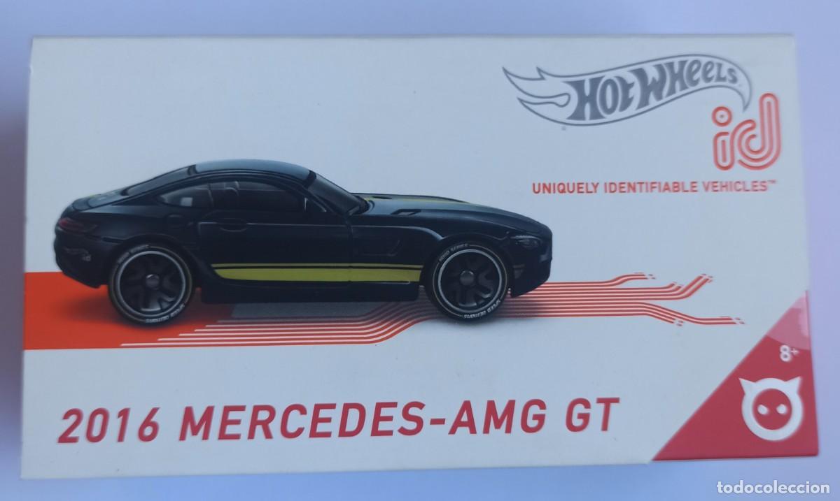 Model cars Hot Wheels: HOT WHEELS ID. 2016 MERCEDES-AMG GT.