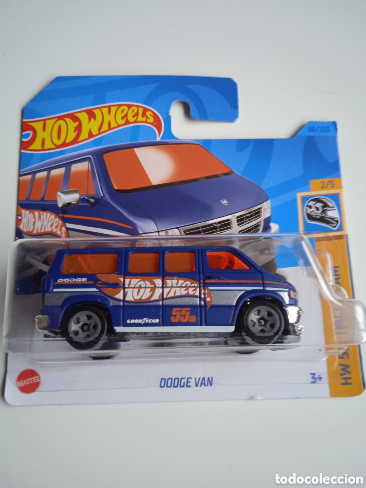 Model cars Hot Wheels: HOT WHEELS 2023 DODGE VAN. 1/64 HW SS RACE TEAM 2023.