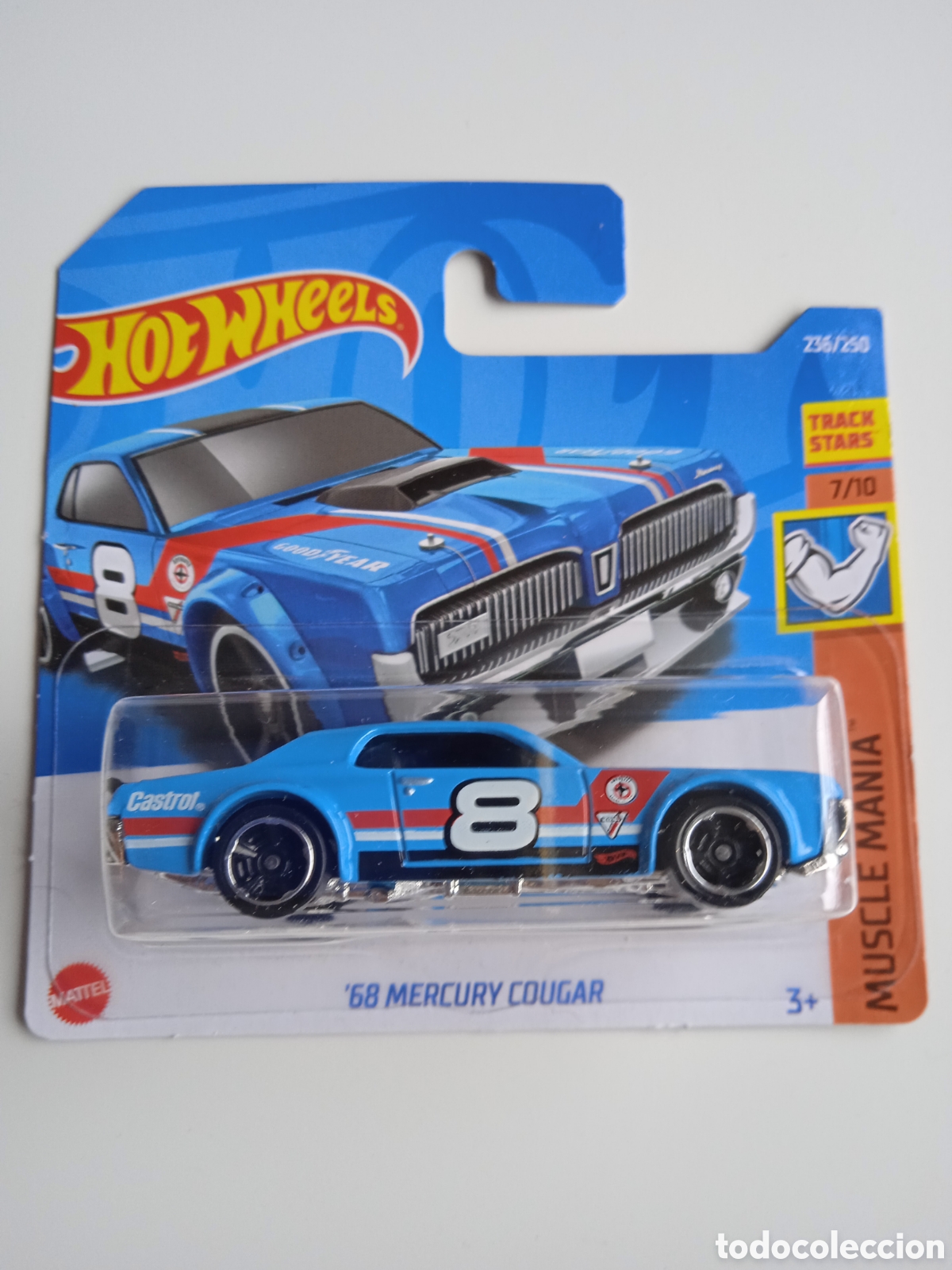 Modellautos Hot Wheels: HOT WHEELS '68 MERCURY COUGAR. HOTWHEELS 1/64 MUSCLE MANIA 2022.