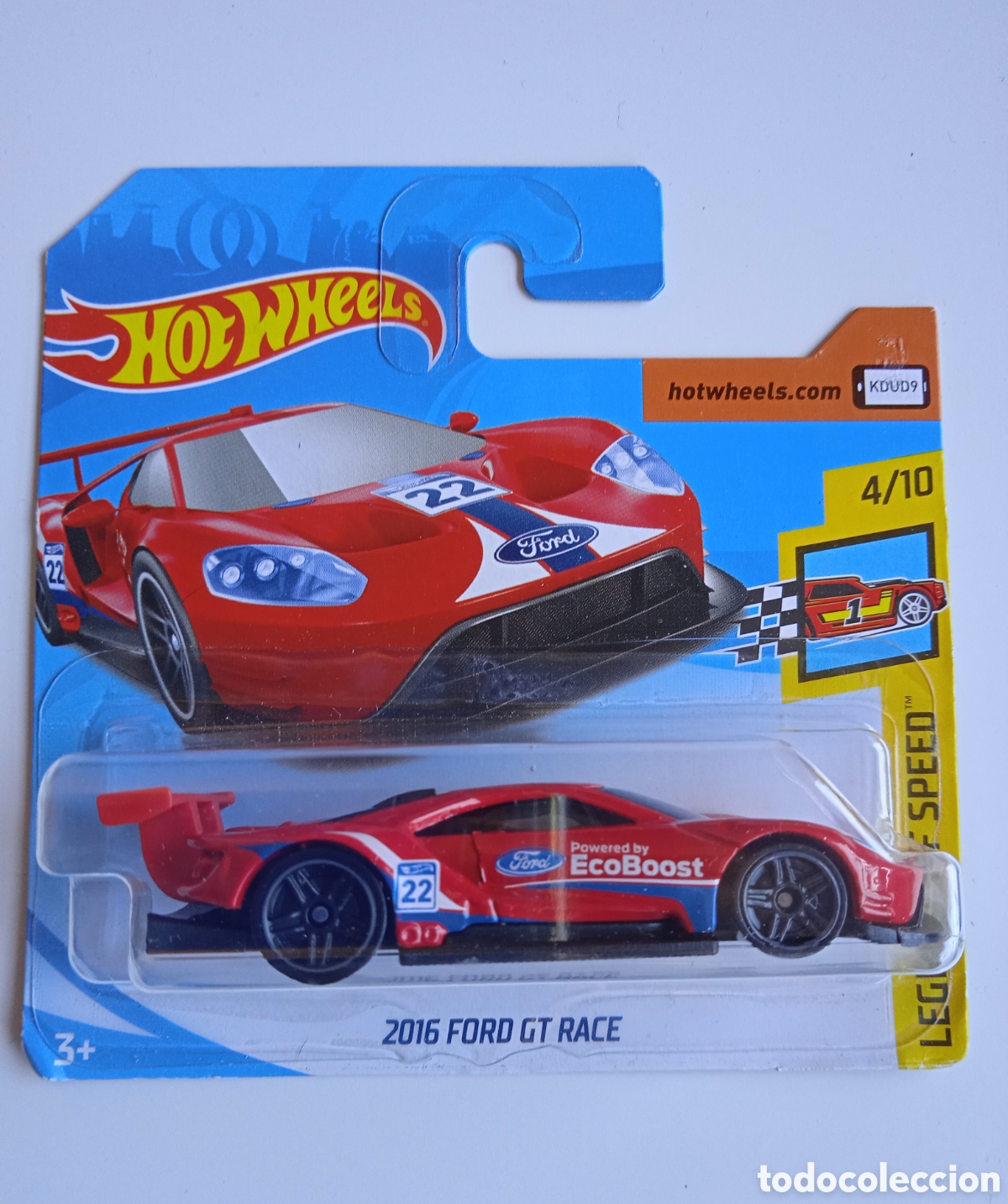 Hot Wheels Ford GT Rave 2016 - Modellino In Scala 1:64, Serie Legends Of Speed - 6