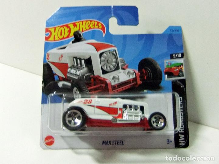 Voitures miniatures Hot Wheels: MAX STEEL HOT WHEELS MATTEL HW ROADSTERS 5/10 2023 COCHE 1:64 SO CAL 28 TOY CAR HOT ROD