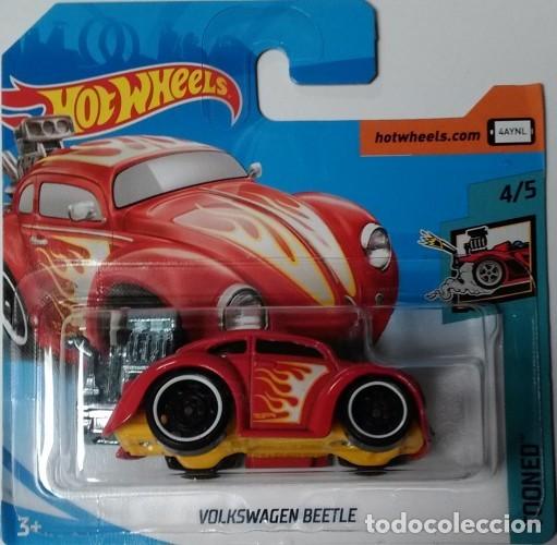 Fila 2018 Hot Wheels 107-365 Volkswagen Beetle Vermelho 1.64 Novo Blister