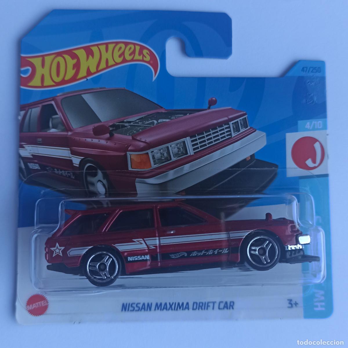 Model cars Hot Wheels: HOT WHEELS NISSAN MAXIMA DRIFT CAR. HW J-IMPORTS 4/10