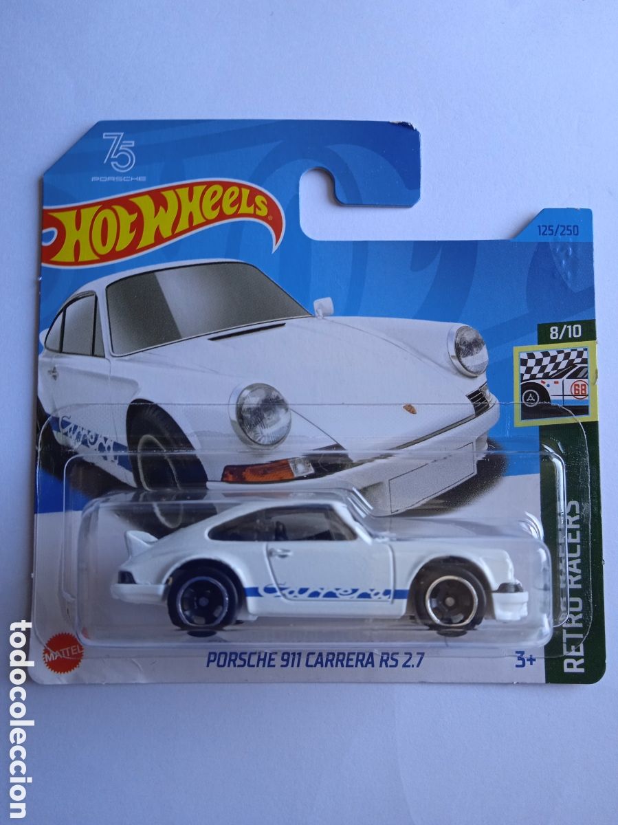 Coches a escala Hot Wheels: HOT WHEELS PORSCHE 911 CARRERA 2.7 RS. HOTWHEELS 1/64 RETRO RACERS 2023.
