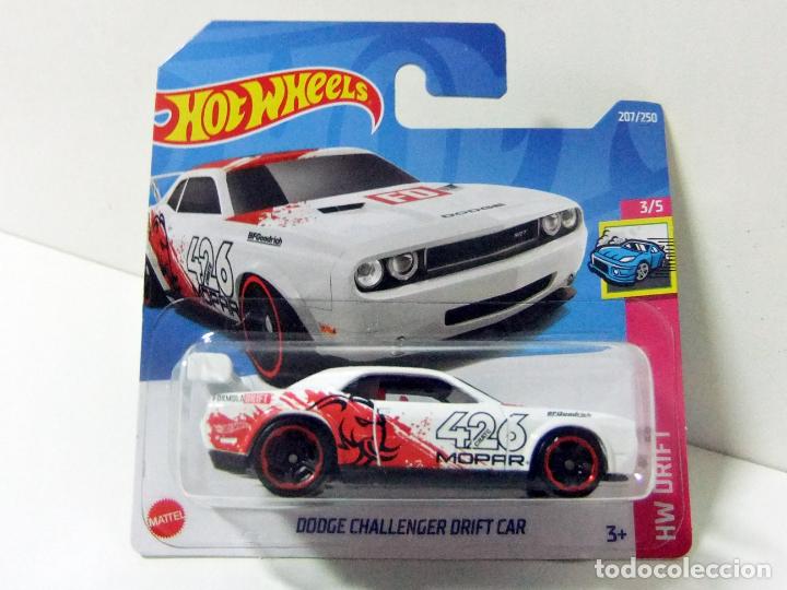 Auto in scala Hot Wheels: DODGE CHALLENGER DRIFT CAR HOT WHEELS MATTEL HW DRIFT 3/5 2022 COCHE 1:64 426 MOPAR BF GOODRICH CAR