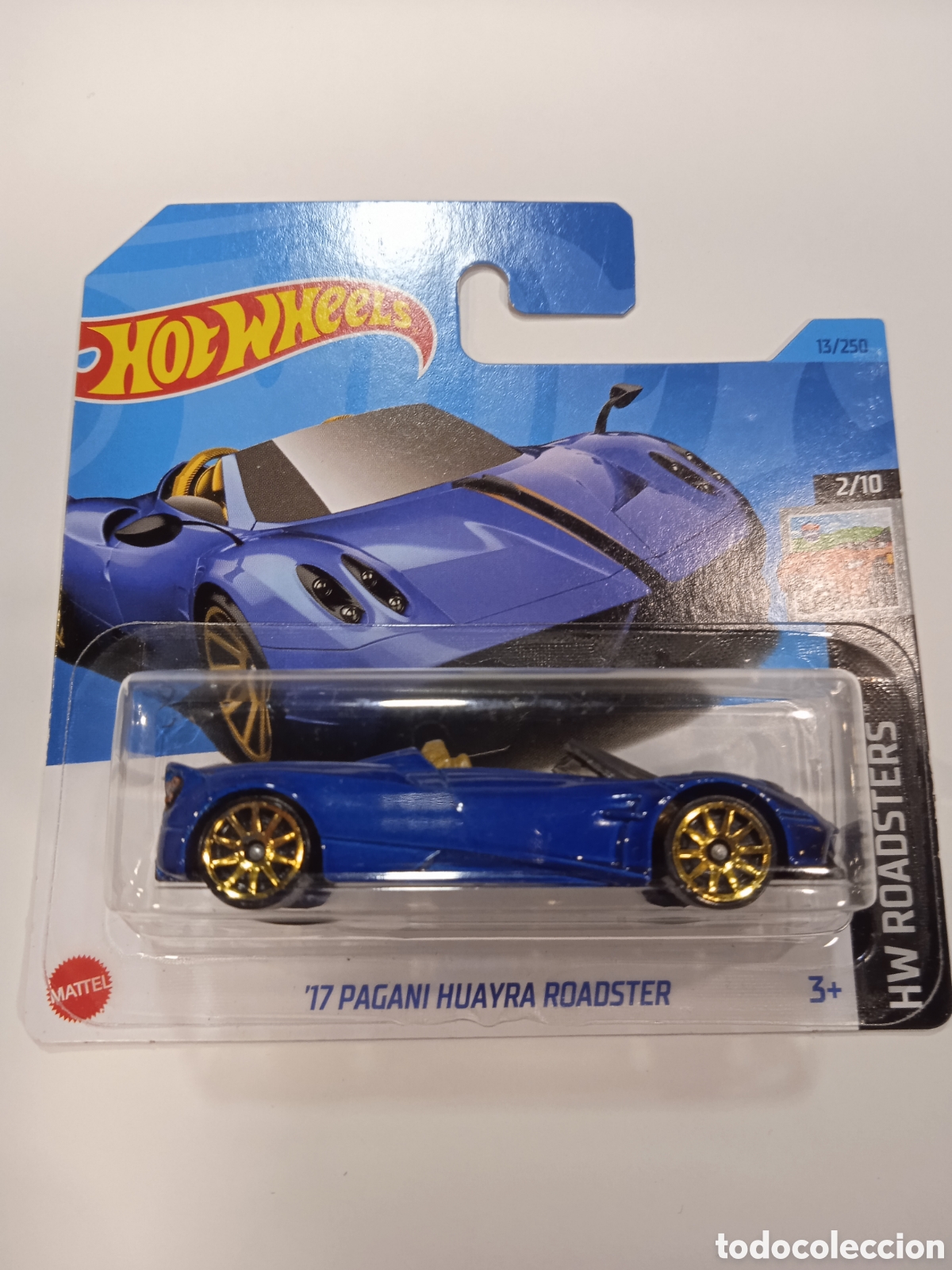 Auto in scala Hot Wheels: HOT WHEELS '17 PAGANI HUAYRA ROADSTER AZUL. HOTWHEELS 1/64 HW ROADSTERS 2023.