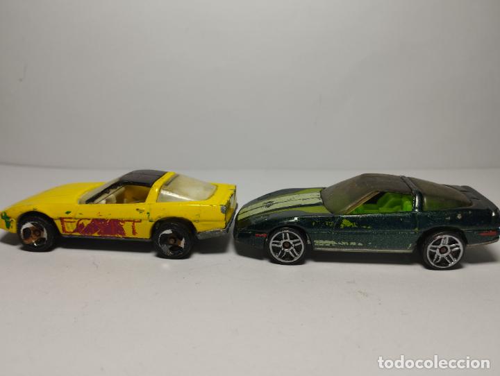 Carros em escala Hot Wheels: LOTE COCHES CHEVROLET CORVETTE 1980 DE HOT WHEELS 1,64