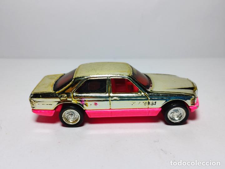 Auto in scala Hot Wheels: ANTIGUO MERCEDES 380 SEL CROMADO DE HOT WHEELS 1,64 1981