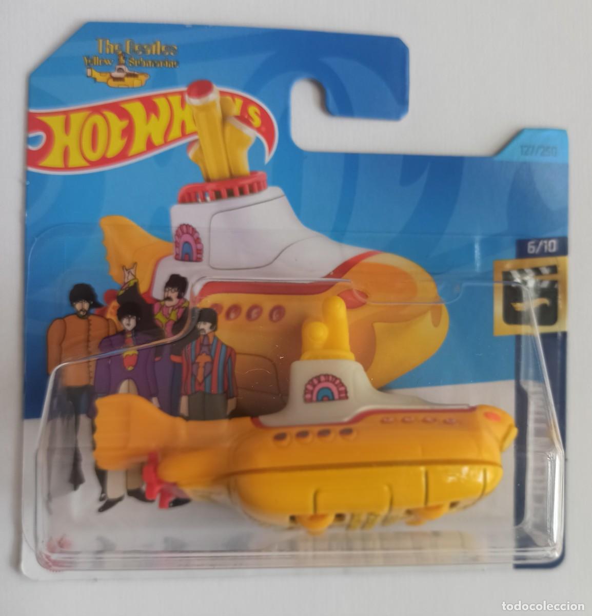 Model cars Hot Wheels: HOT WHEELS THE BEATLES YELLOW SUBMARINE. HW SCREEN TIME 6/10 (6)