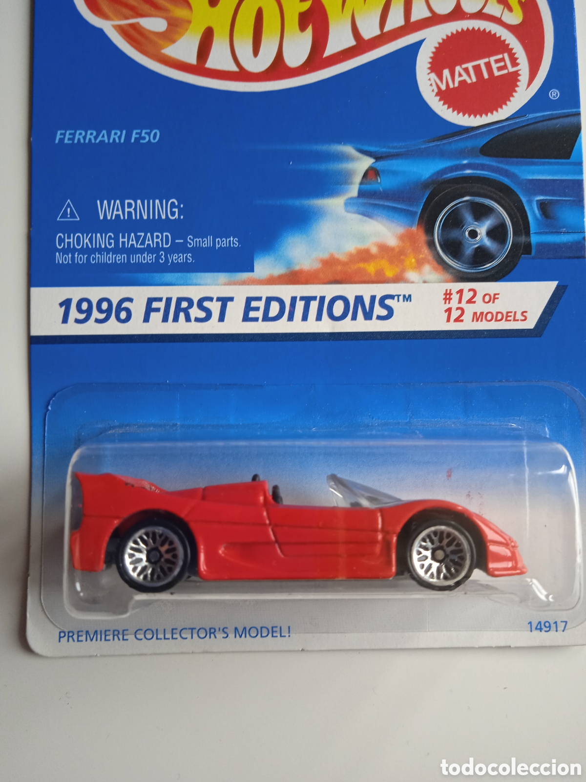 Modellautos Hot Wheels: HOT WHEELS 1996 FERRARI F50 PRIMERA EDICION. FERRARI 1/64 1996 FIRST EDITIONS.