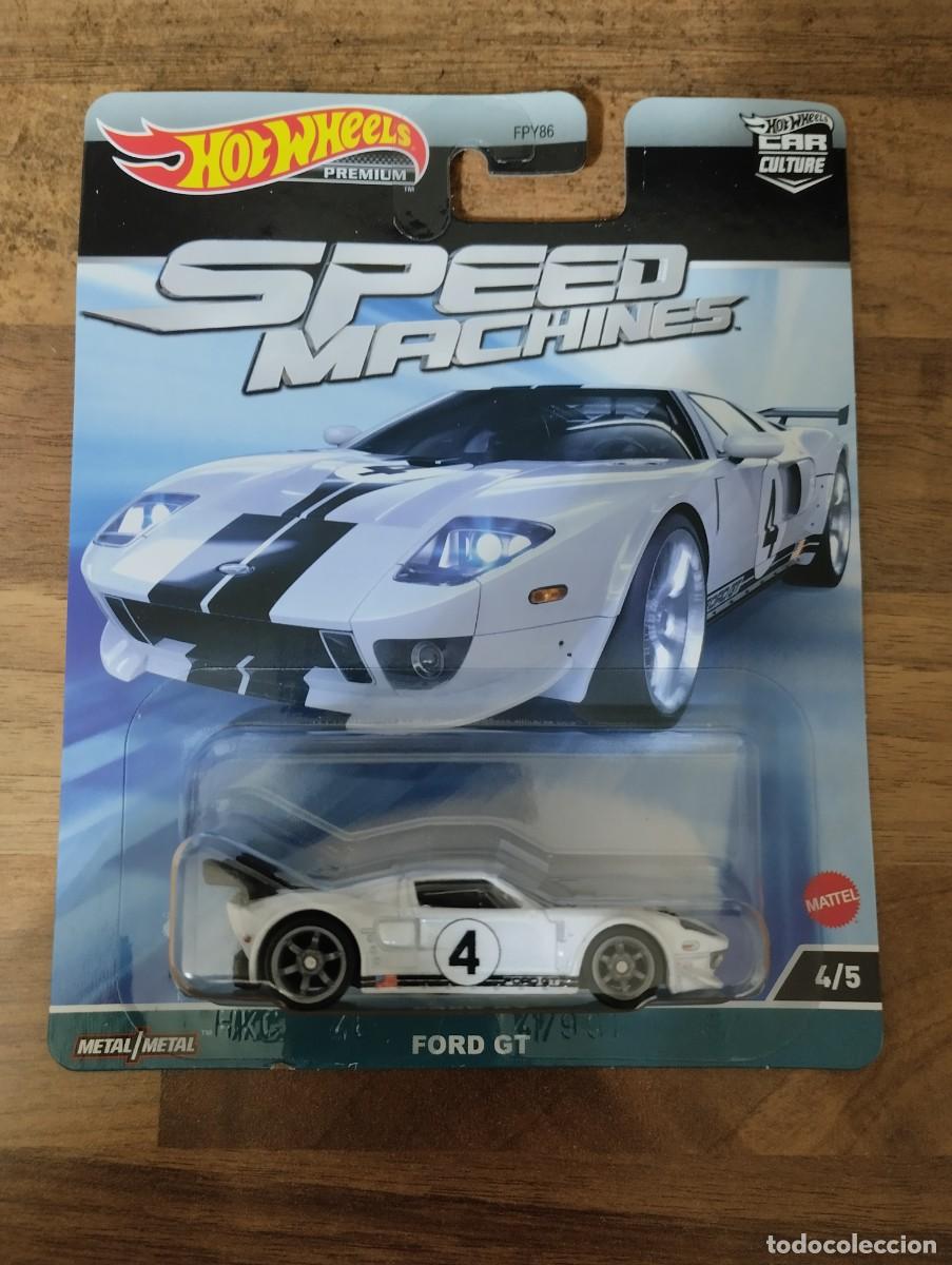Voitures miniatures Hot Wheels: Hot wheels speed machines Ford gt