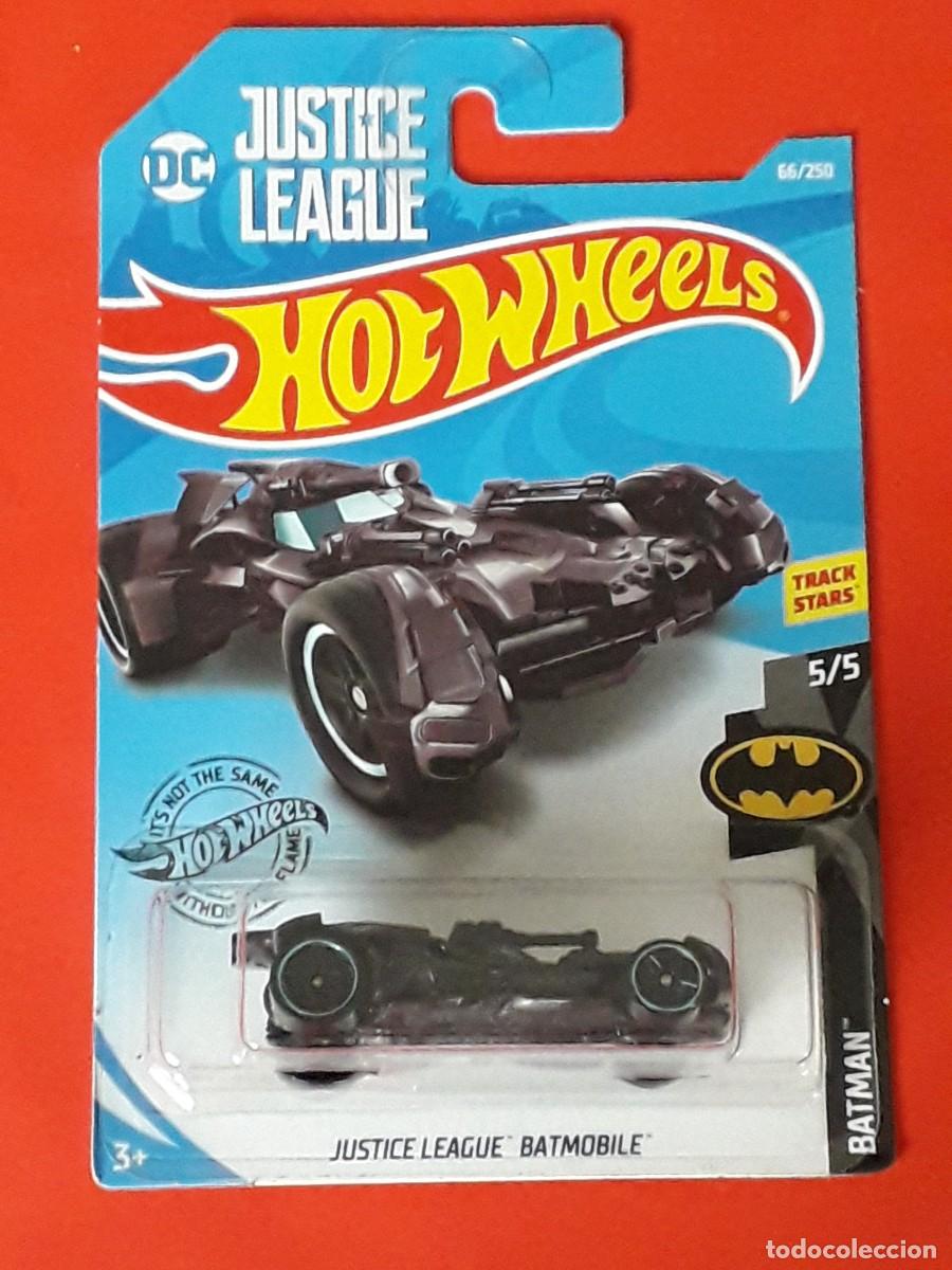 Modellautos Hot Wheels: HOT WHEELS 2019 66/250 - JUSTICE LEAGUE DC COMIC BATMOBILE BATMAN - NUEVO EN BLISTER - ESCALA 1:64