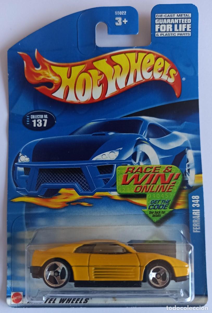 Coches a escala Hot Wheels: HOT WHEELS FERRARI 348. 2002. - Foto 2