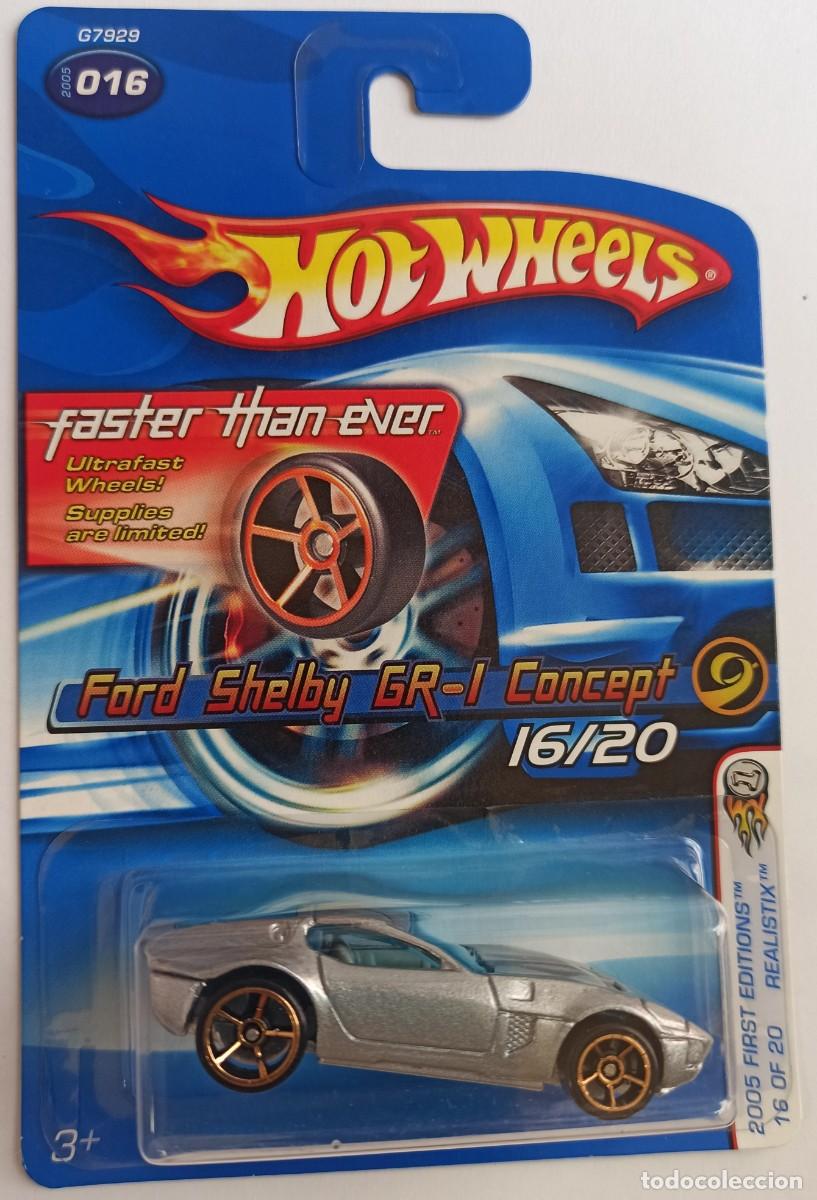 Model cars Hot Wheels: HOT WHEELS FORD SHELBY GR-1 CONCEPT. 2005 FIRST EDITIONS.