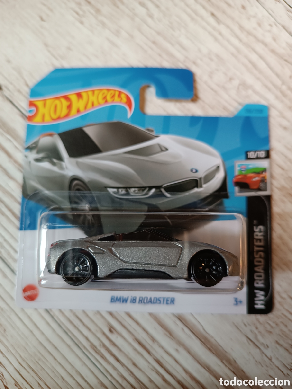 Voitures miniatures Hot Wheels: HOT WHEELS BMW I8 ROADSTER GRIS (2). COCHE COLECCION 1/64 HW ROADSTERS 2023.