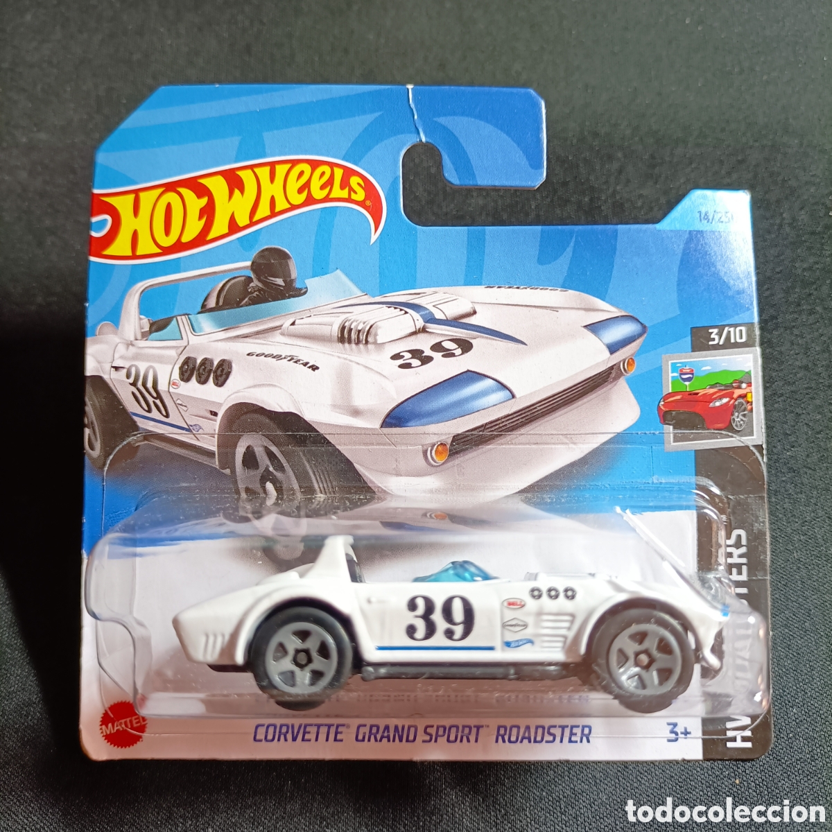 Voitures miniatures Hot Wheels: HOT WHEELS: CORVETTE GRAND SPORT ROADSTER. 3/10 HW ROADSTERS. 14/250 MATTEL 2023