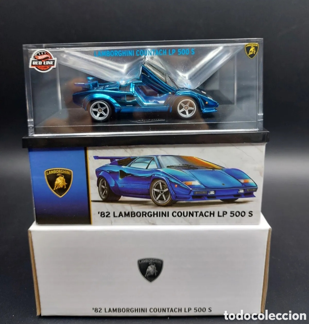 Modellautos Hot Wheels: HOT WHEELS LAMBORGHINI COUNTACH LP 500 S RLC. COCHE COLECCION 1/64 RLC HOT WHEELS MATTEL.