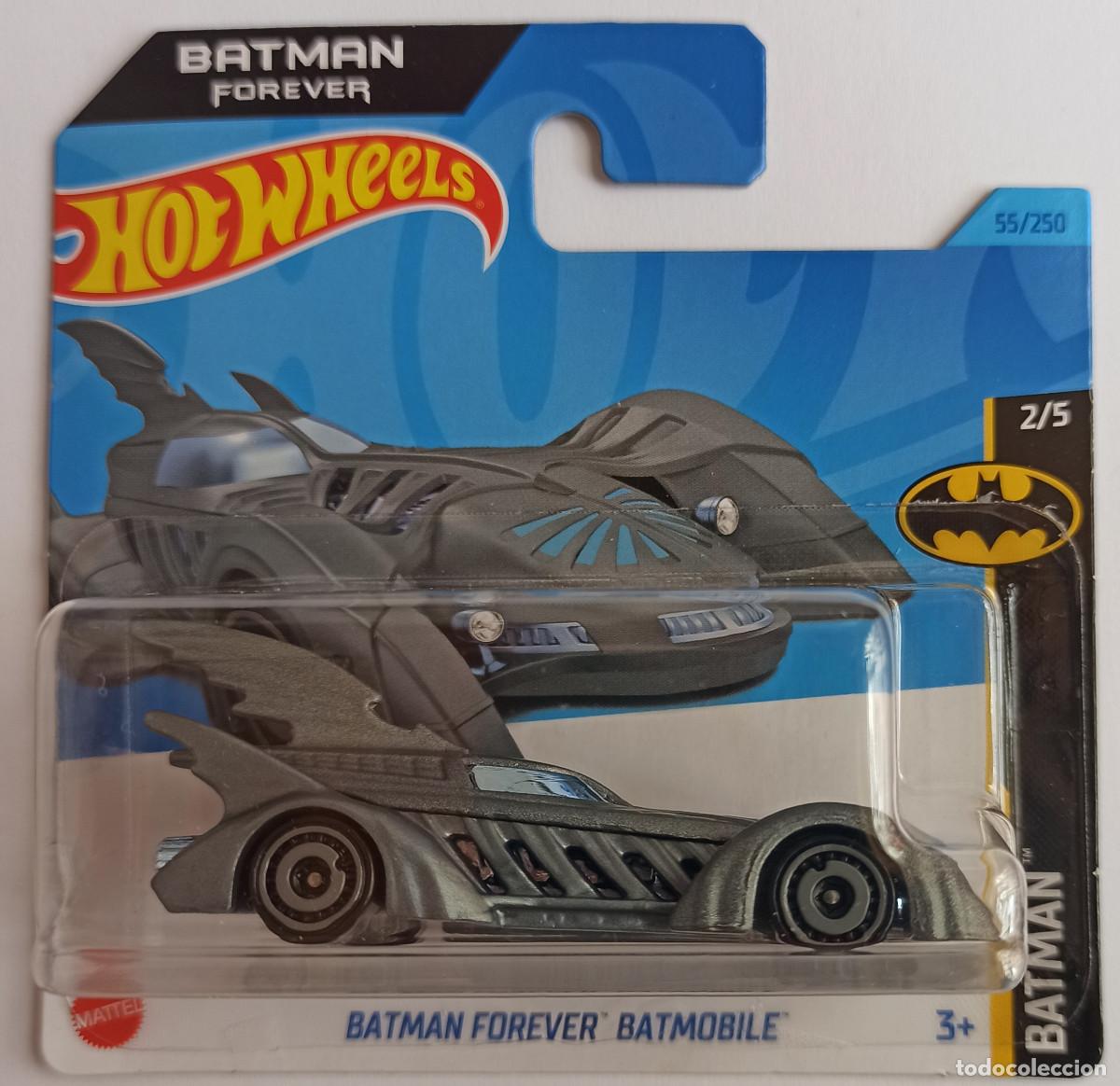 Coches a escala Hot Wheels: HOT WHEELS BATMAN FOREVER BATMOBILE. BATMAN 2/5 - Foto 1