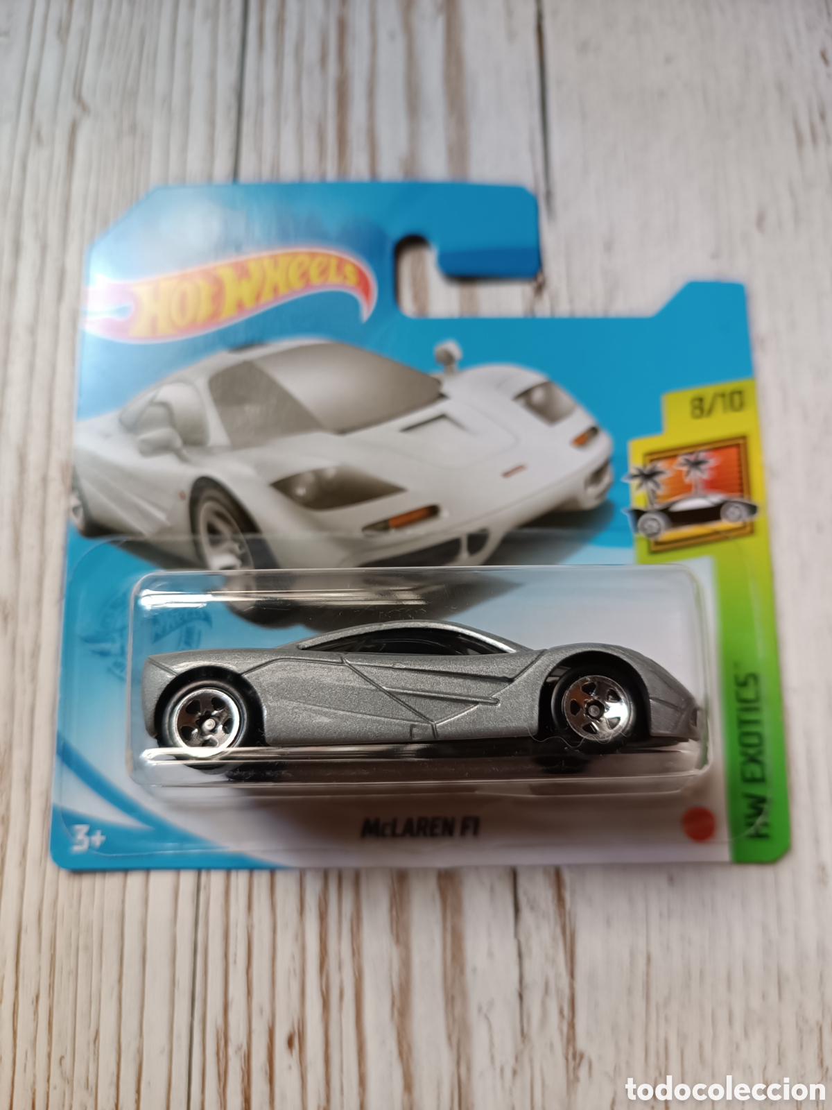Voitures miniatures Hot Wheels: HOT WHEELS 2021 MCLAREN F1 (6). HOT WHEELS 1/64. HW EXOTICS 2021.