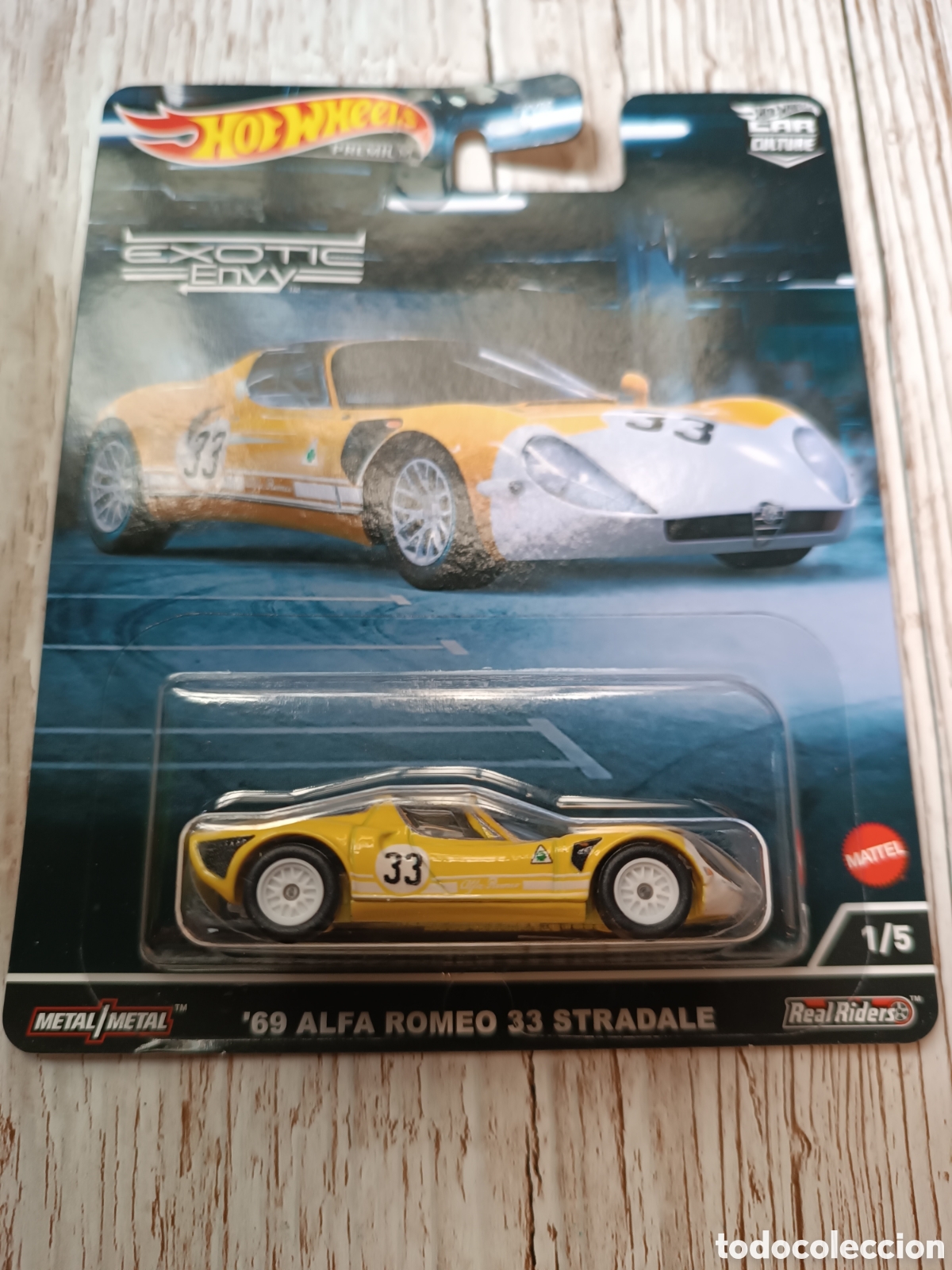 Carros em escala Hot Wheels: HOT WHEELS PREMIUM ALFA ROMEO STRADALE. COCHE COLECCION 1/64 EXOTICS ENVY 2022.