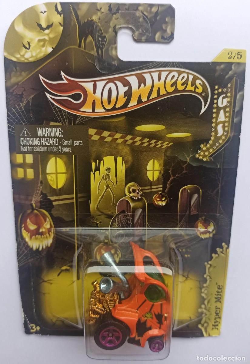 Coches a escala Hot Wheels: HOT WHEELS HYPER MITE. HALLOWEEN. - Foto 2
