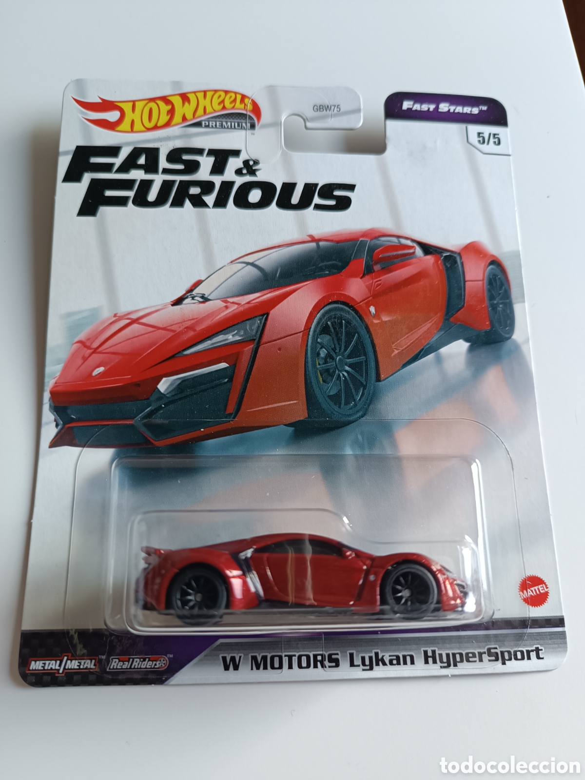 Modellautos Hot Wheels: HOT WHEELS W MOTORS LYKAN HYPERSPORT. PREMIUM 1/64 FAST AND FURIOUS 2021.