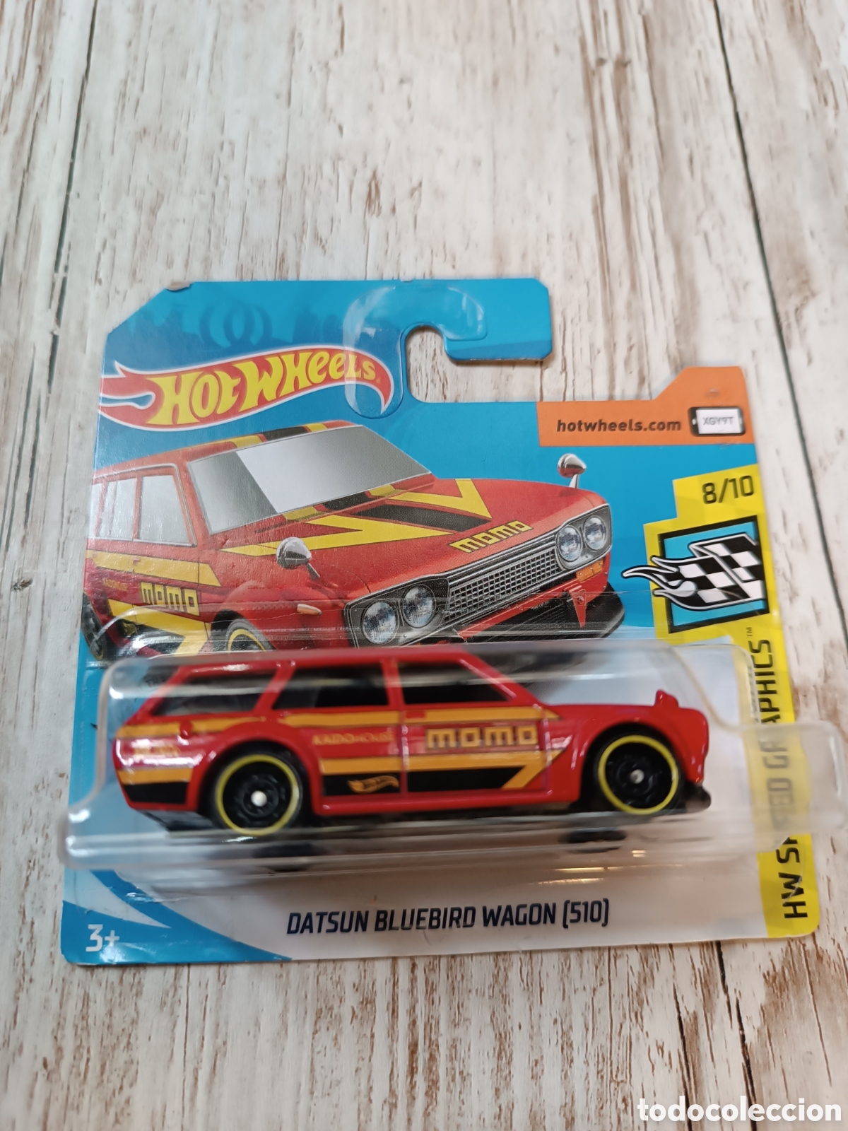 Modellautos Hot Wheels: HOT WHEELS DATSUN BLUEVIRD WAGON 510 MOMO. COCHE COLECCION 1/64 HW SPEED GRAPHICS 2020.