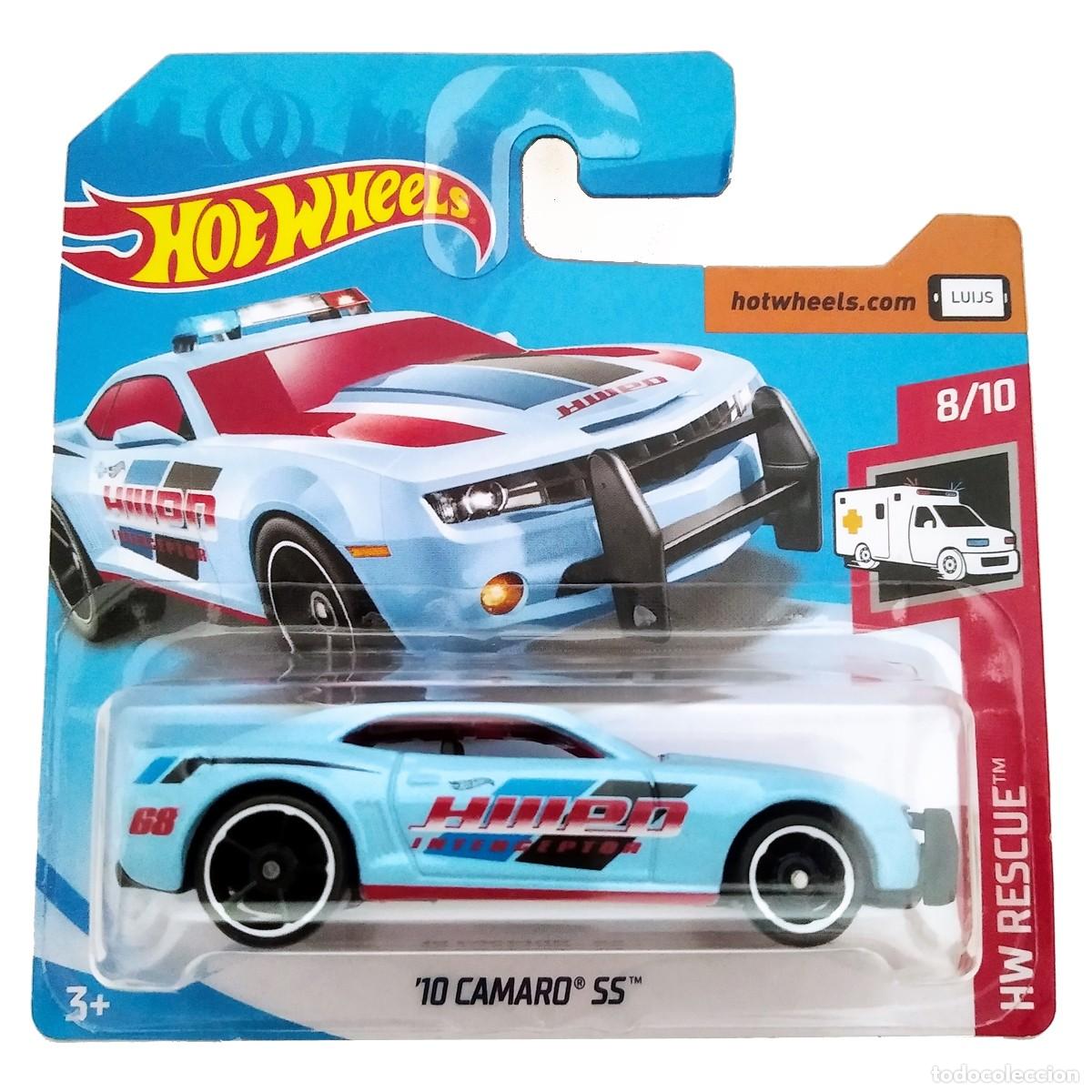 Modellautos Hot Wheels: 10 Camaro SS Light Blue HW RESCUE 2019-Hot Wheels