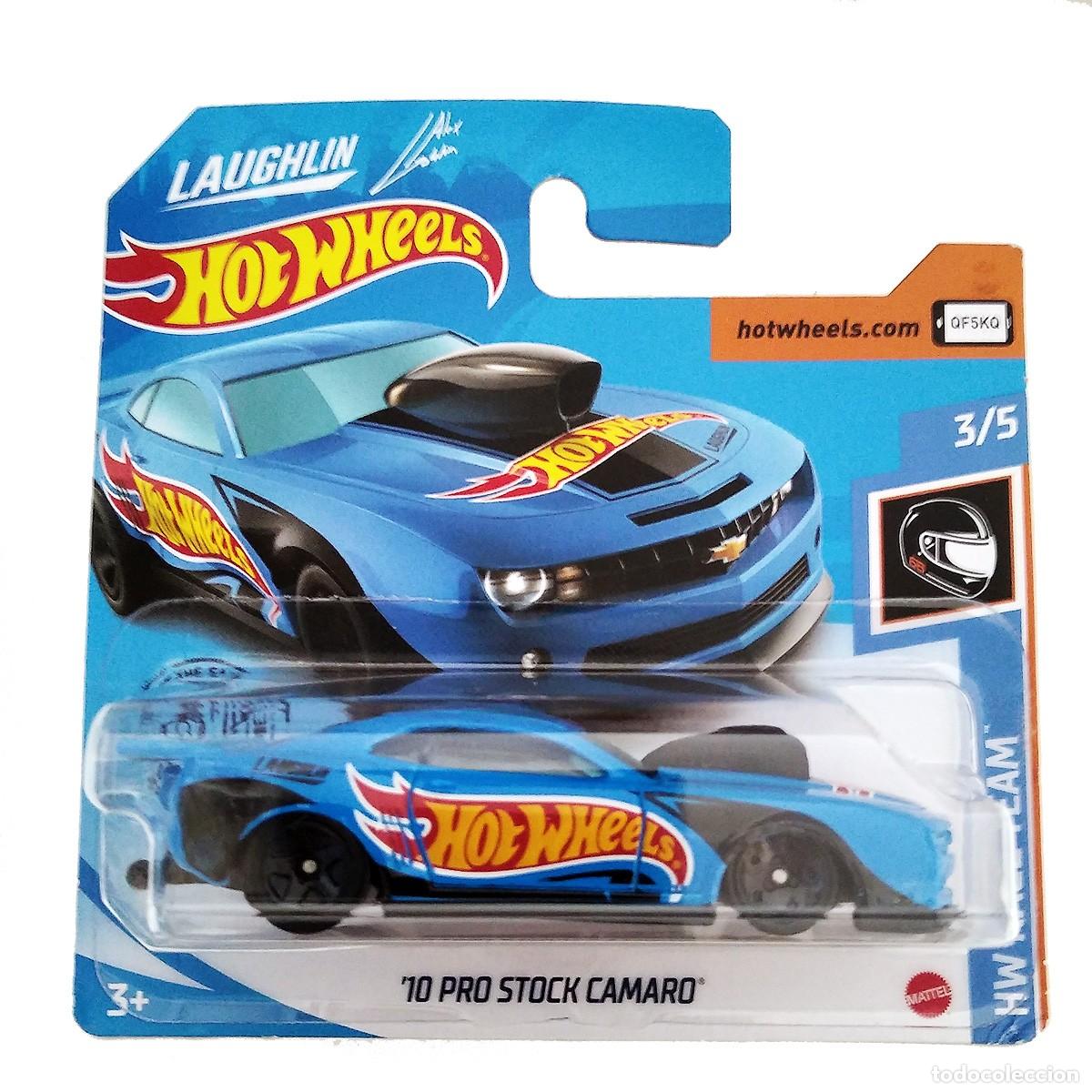 Modellautos Hot Wheels: 10 Pro Stock Camaro Blue HW RACE TEAM 2020-Hot Wheels