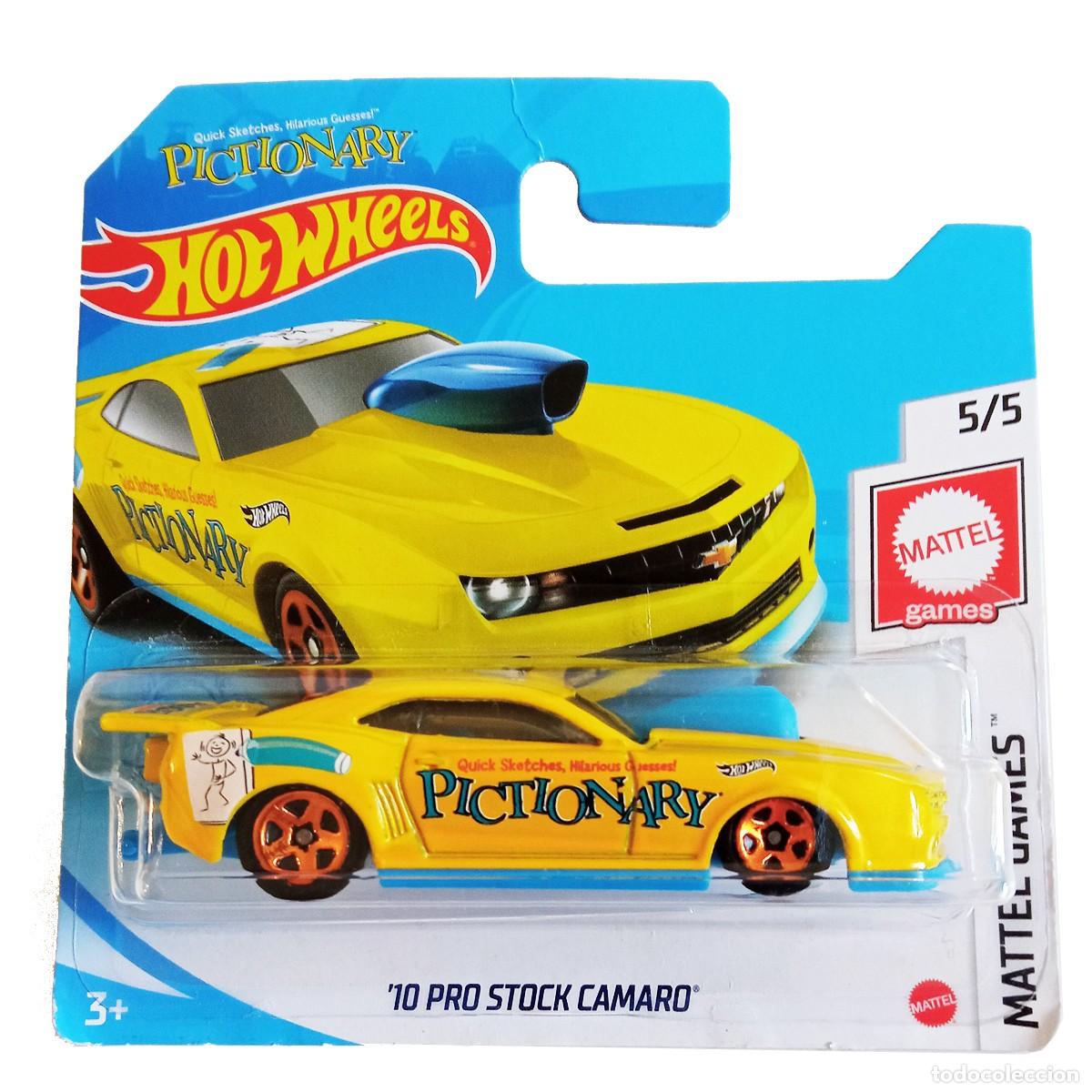 Modellautos Hot Wheels: 10 Pro Stock Camaro Pictionary MATTEL GAMES 2021-Hot Wheels