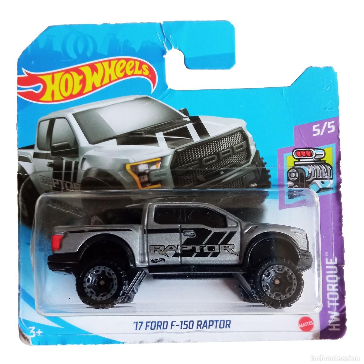 Voitures miniatures Hot Wheels: 17 Ford F-150 Raptor Silver HW TORQUE 2021-Hot Wheels