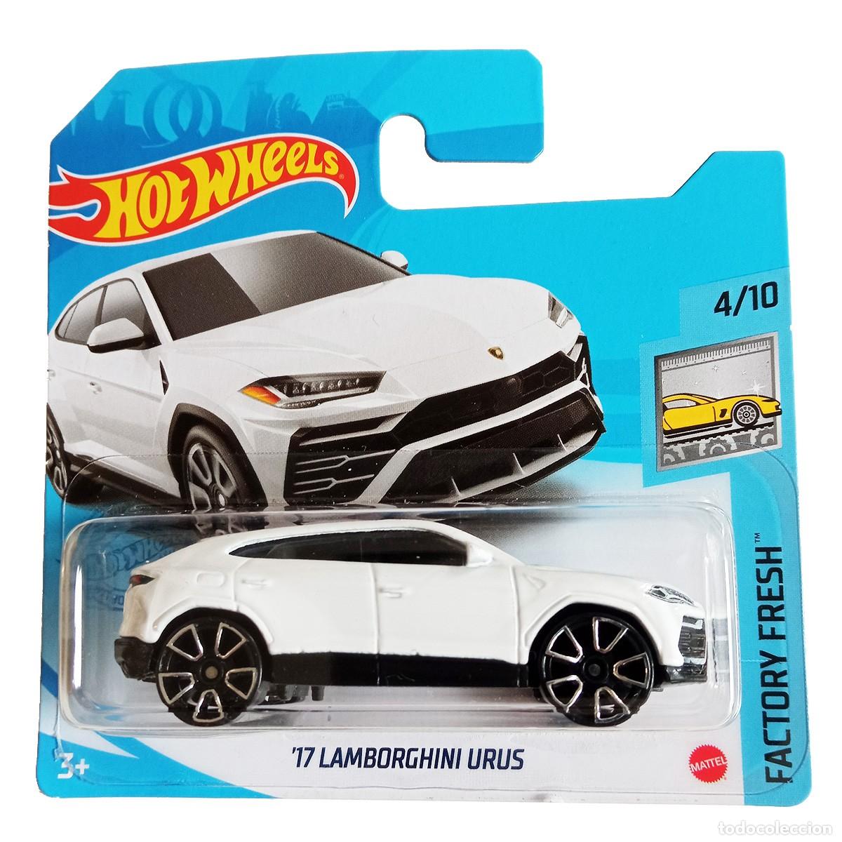 Voitures miniatures Hot Wheels: 17 Lamborghini Urus White FACTORY FRESH 2021-Hot Wheels