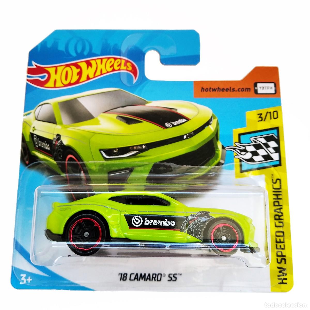 Modellautos Hot Wheels: 18 Camaro SS Lime HW SPEED GRAPHICS 2019-Hot Wheels